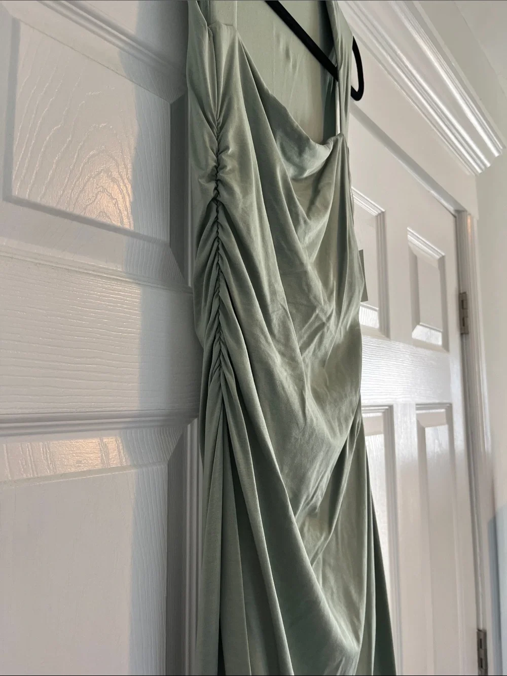 Abercrombie & Fitch Sage Green Maxi Dress